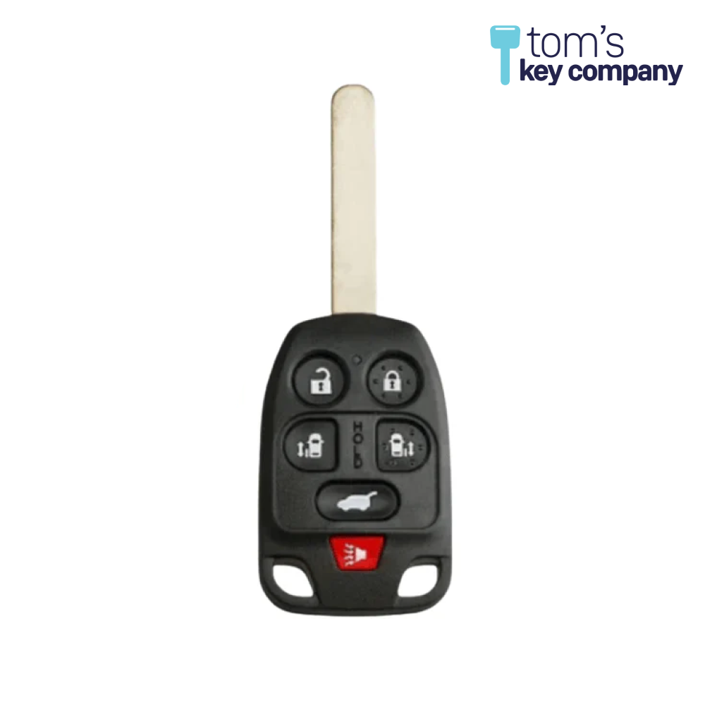 6 Button Honda Key w Remote Fob Repair Kit w Key By Photo Cutting Service