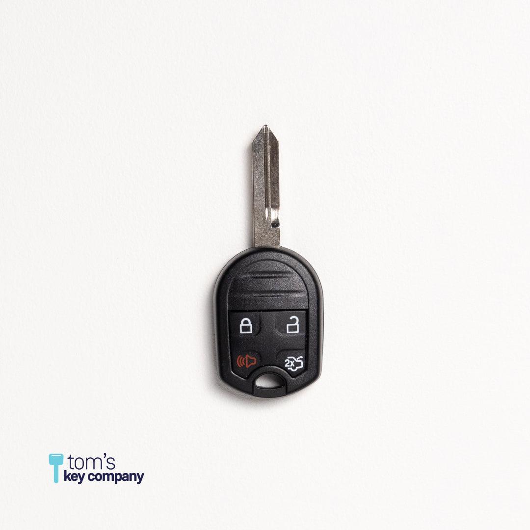 simple key programmer for ford lincoln mercury mazda vehicles with a 4 button remote key with trunk release tom s key company 3 31771019870461