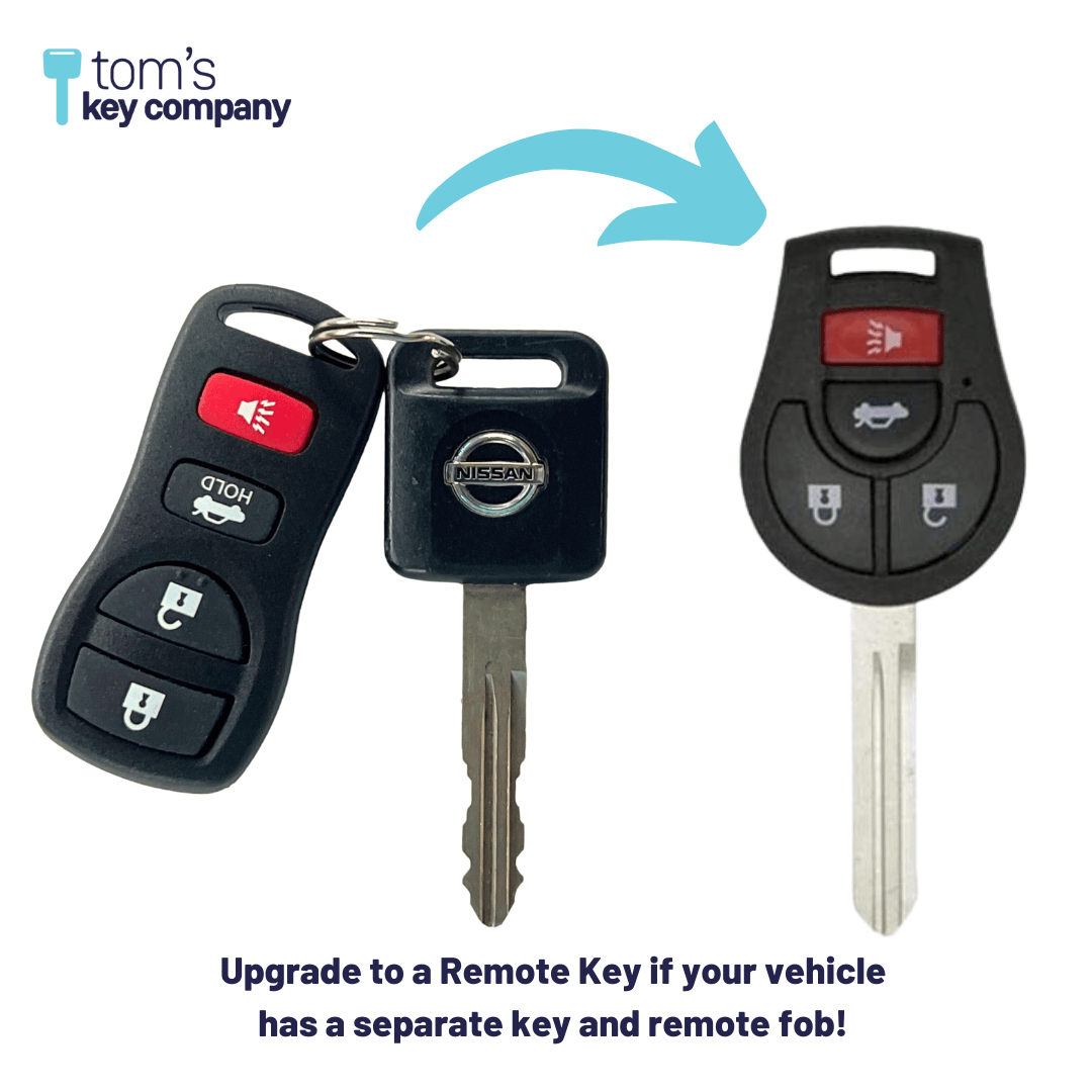 simple key programmer for nissan with a 4 button remote key with trunk release tom s key company 8 31910274760957