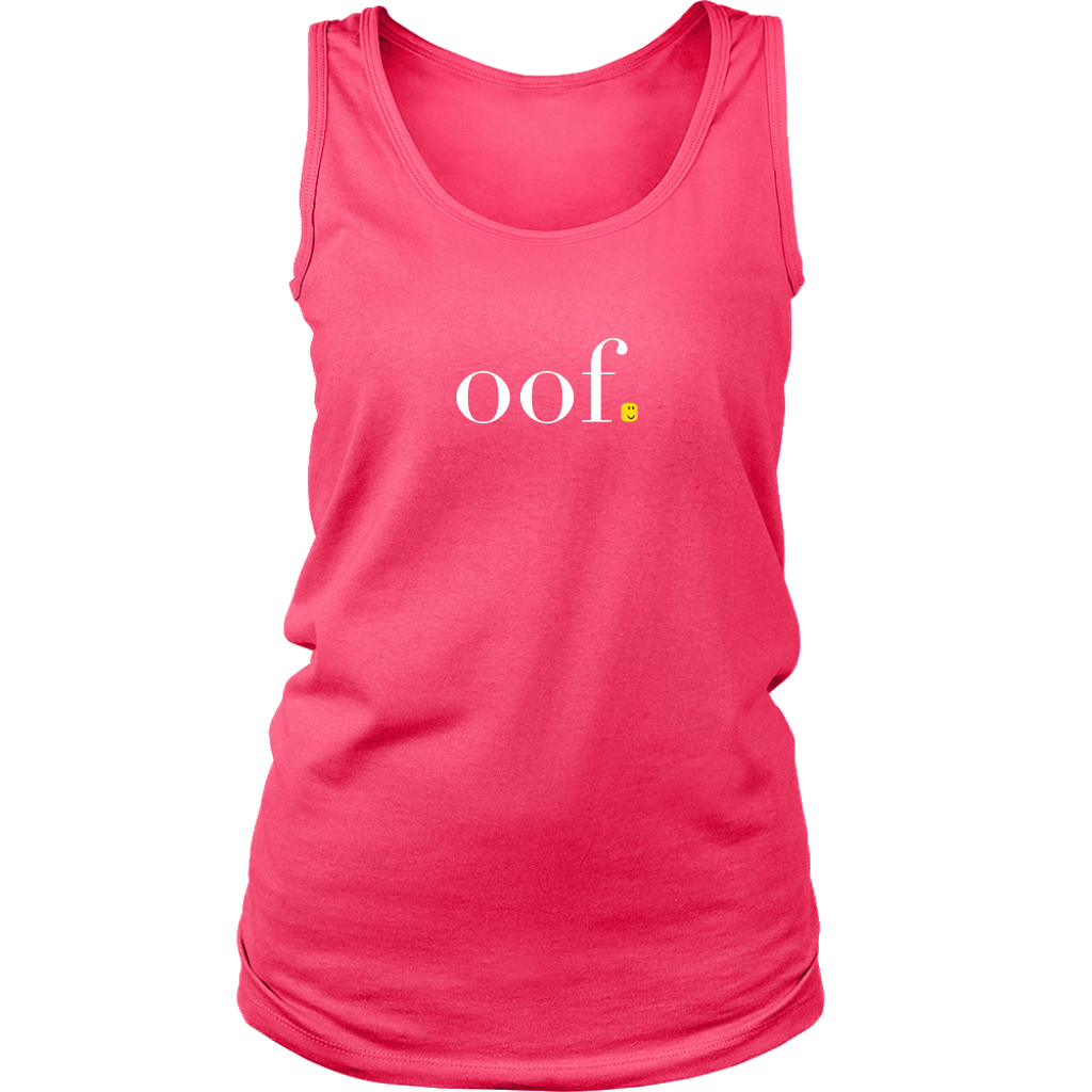 Oof Womens Tank Dank Swankitude Meme Merch - pink tank top roblox