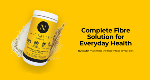 NutraStat fibre supplement is a complete fibre solution for everyday health