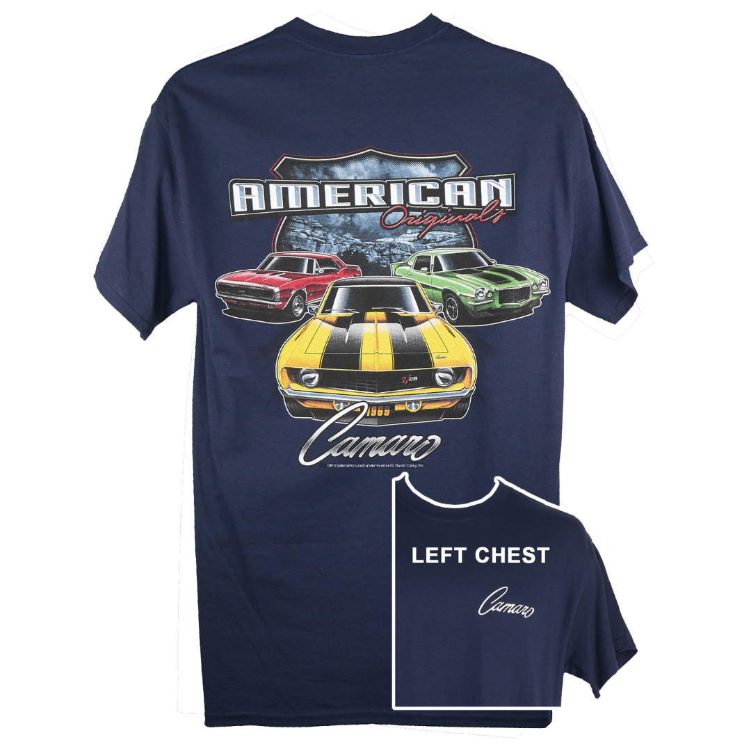 Chevy Camaro American T-Shirt - CamaroStoreOnline.com product image