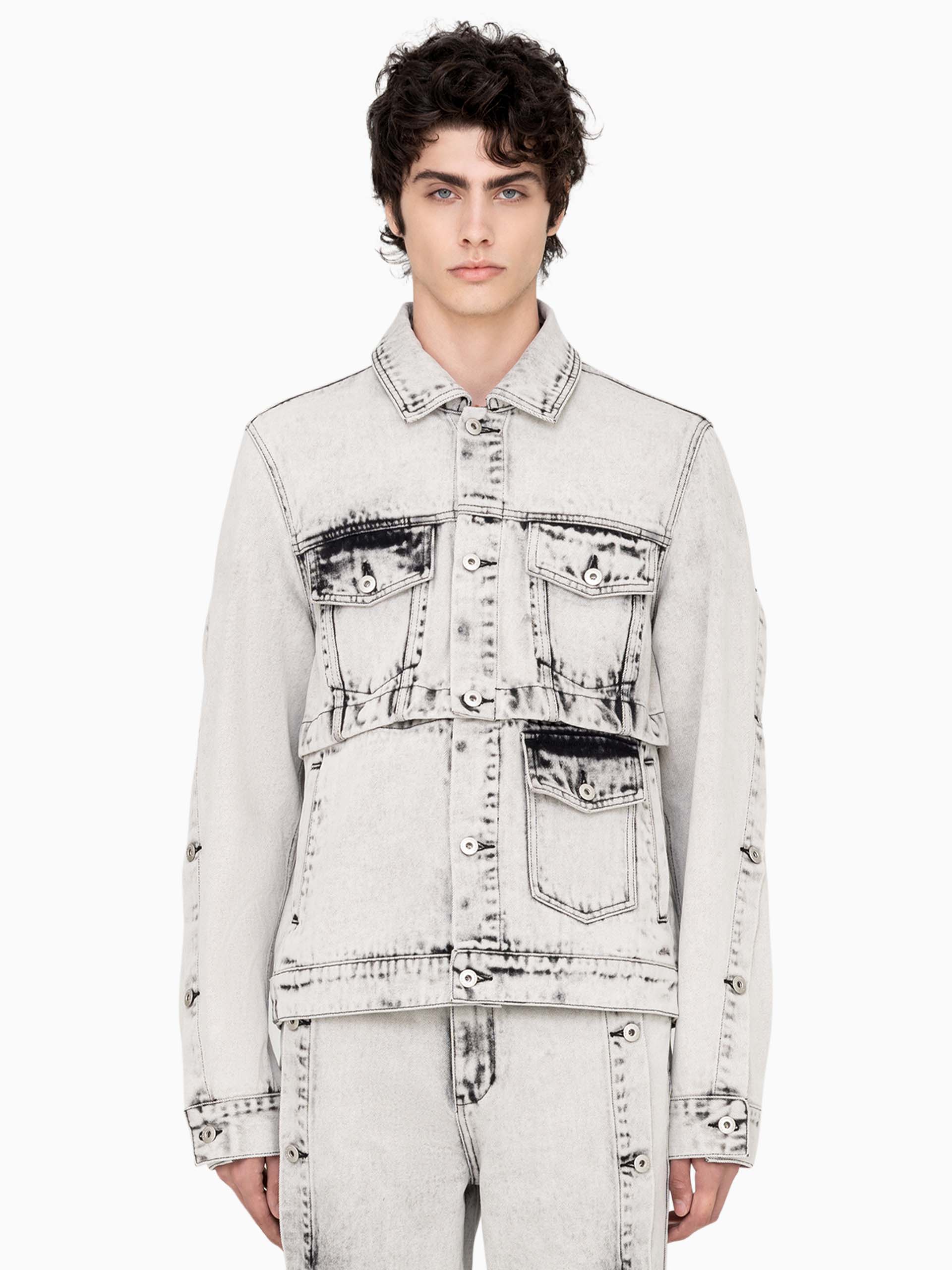 2 IN 1 DENIM JACKET – Feng Chen Wang