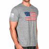 Mens Vintage American Flag Patriotic T-shirt