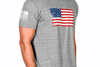 Mens Vintage American Flag Patriotic T-shirt