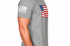 Mens Vintage American flag Patriotic T-Shirt