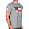 Mens Vintage American flag Patriotic T-Shirt