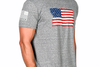 Mens Vintage American flag Patriotic T-Shirt