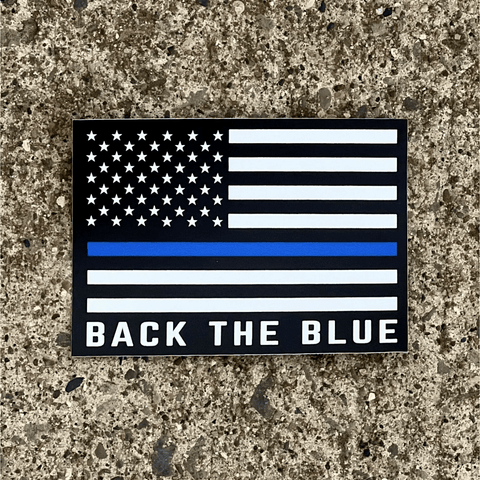 Back the Blue Stickers