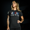Picture of Women's "I Plead the 2nd" Boyfriend Fit T-Shirt by Pew Pew Nation