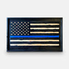 Picture of Homefront Rustic Thin Blue Line Flag - Flags of Valor
