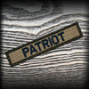 "Patriot" 1x5 Velcro Patch