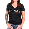 Woman Defined V-Neck Shirt