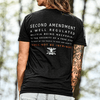 Picture of Women's Shall Not Be Infringed 2A Boyfriend Fit T-Shirt