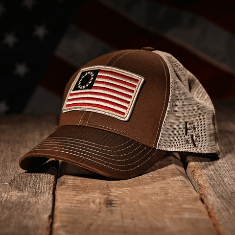 Flag Patch Trucker Hat