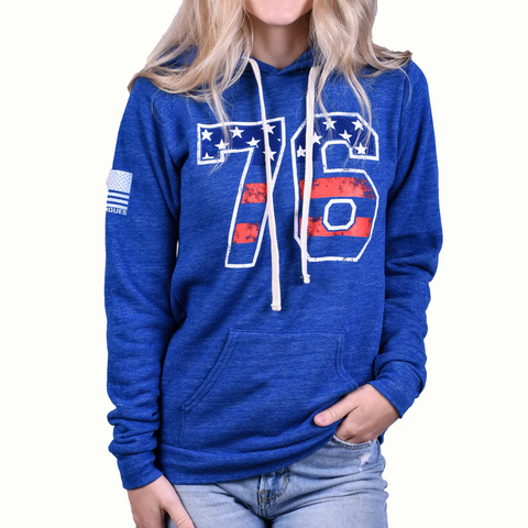 Women's 76-stars Stripes Hoodie