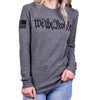 Picture of Women's "We the People" Long Sleeve Patriotic Thermal - Boyfriend Fit