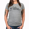 Picture of Women's Pretty Packin' Patriot T-Shirt by Pew Pew Nation