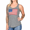 Picture of Women's Vintage American Flag Patriotic Tank Top