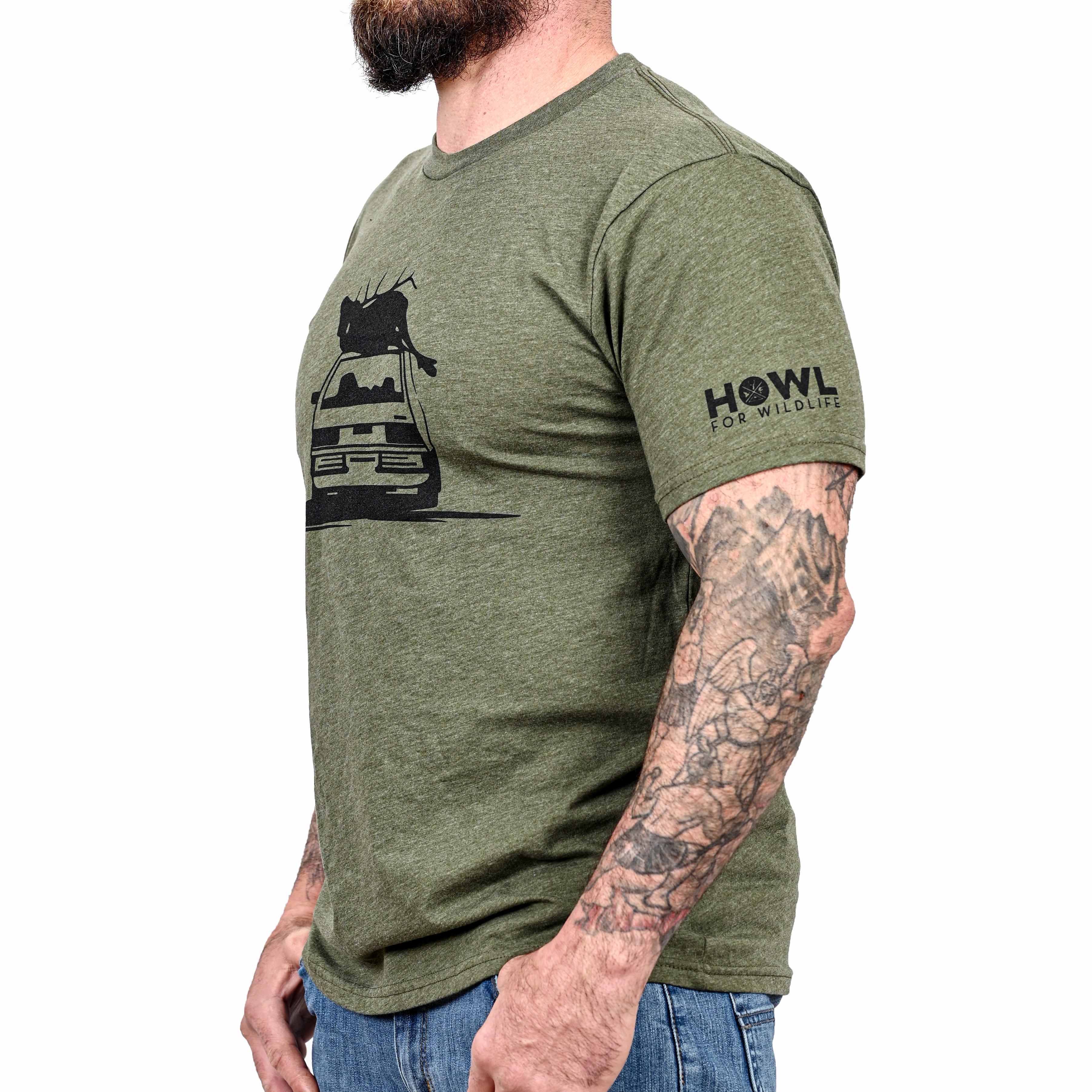 Men's Howl For Wildlife Whatever It Takes T-shirt