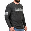 Picture of Men's "We The People" Patriotic Long Sleeve Thermal - Heather Charcoal