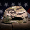 MultiCam hat with flag