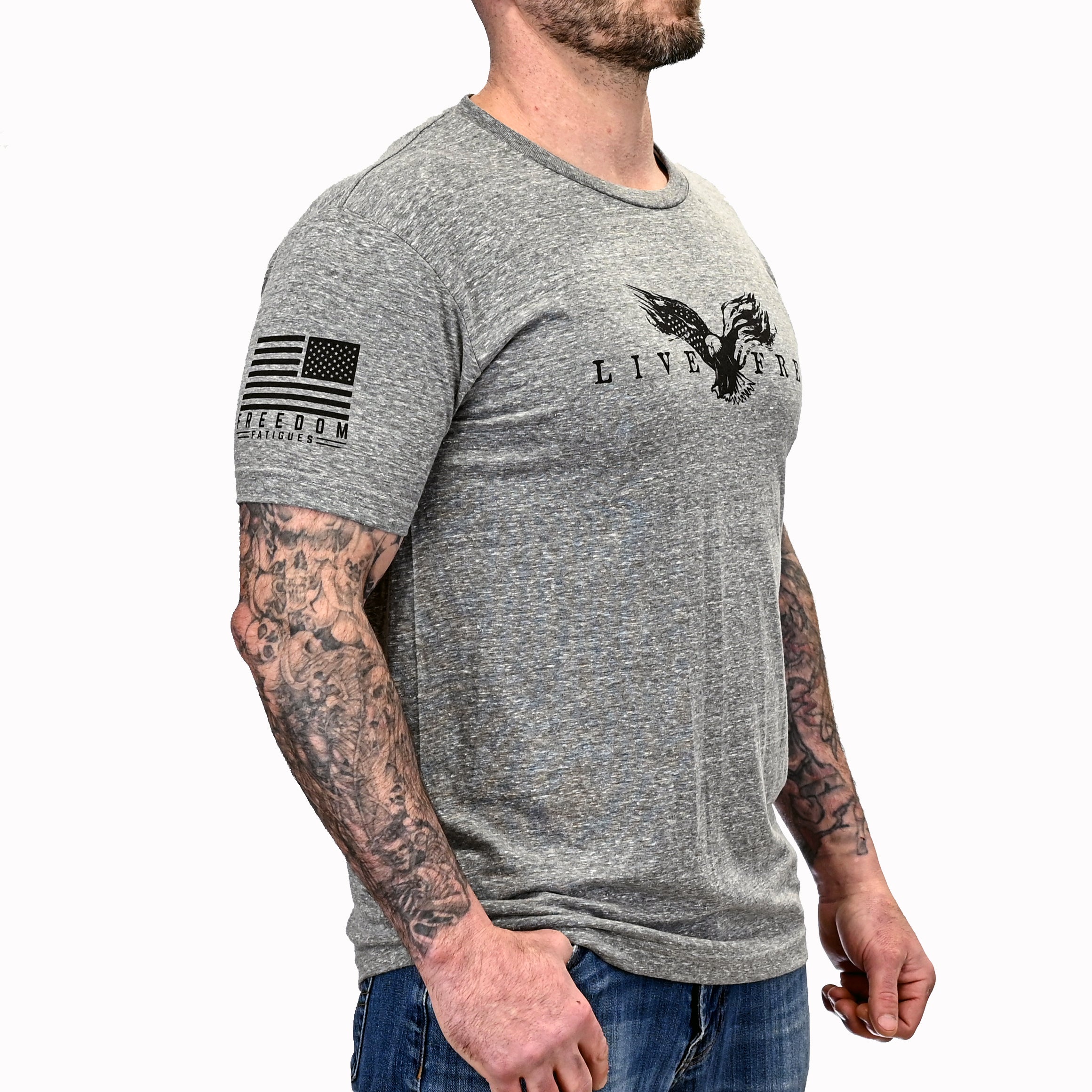 Grunt Style Men's Come and Take It 2A Edition T-Shirt - Military Green