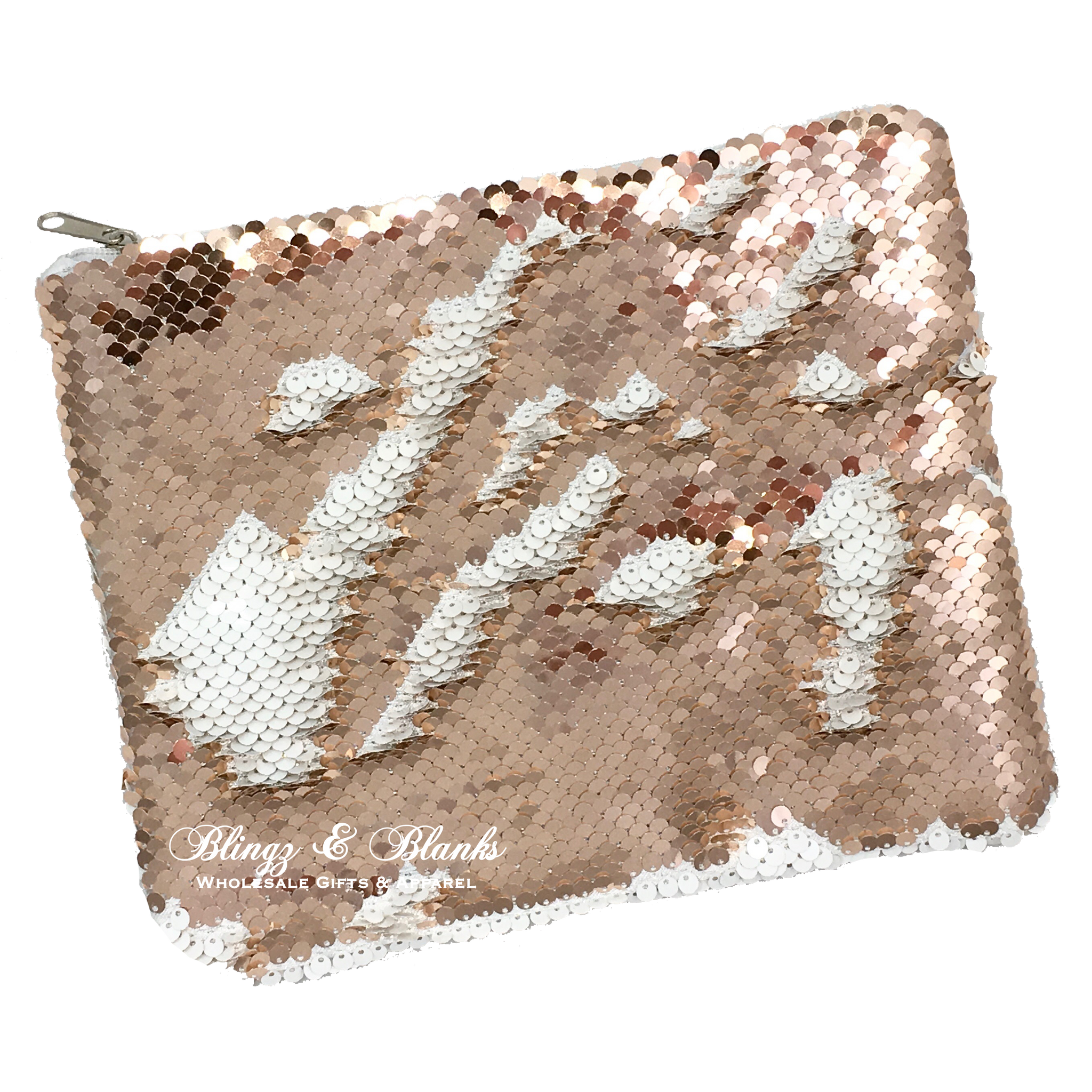 Download Sequin Makeup Bags - Blingz And Blanks Wholesale Boutique