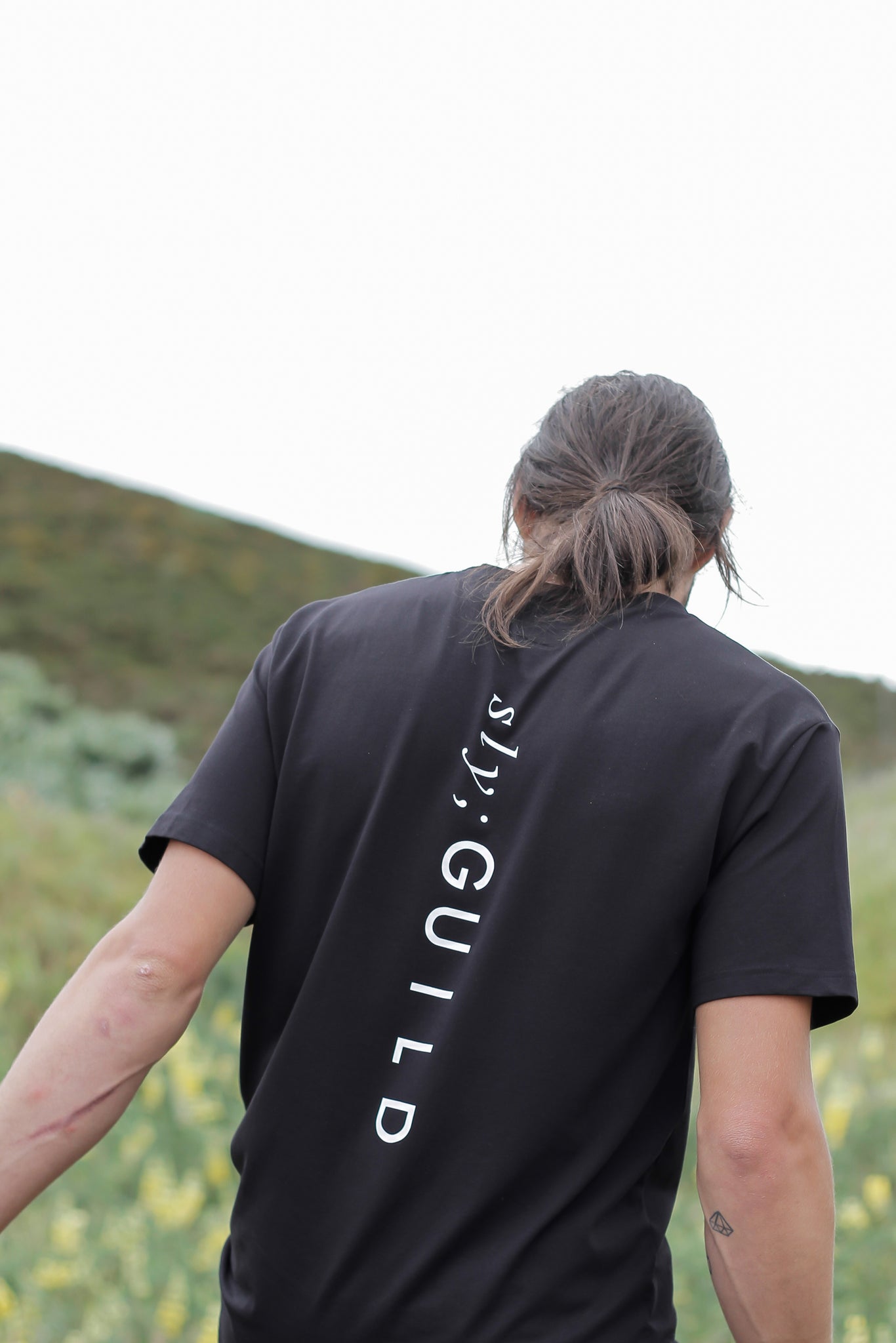 Upper lowercase back print | Sly Guild