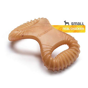 Dental Dog Chew Toy for Aggressive Chewers, Long Lasting, Medium, Real Bacon Flavor