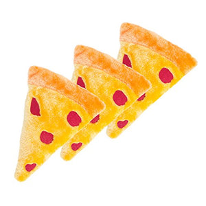 ZippyPaws Squeakie Emojiz Pizza Slice