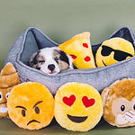 ZippyPaws Squeakie Emojiz Pizza Slice