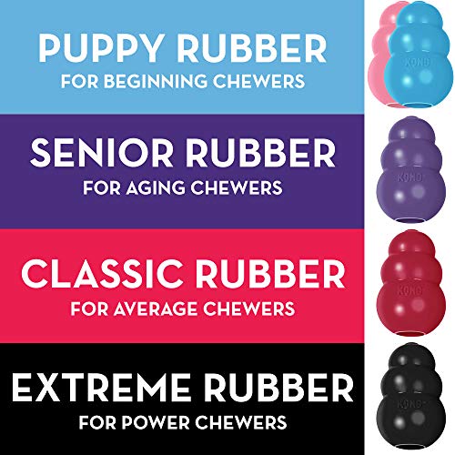 Classic Dog Toy, Durable Natural Rubber- Fun to Chew, Chase and Fetch - for Small Dogs