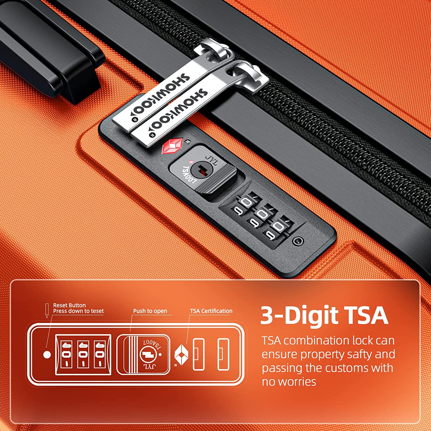 Luggage Sets Expandable PC+ABS Durable Suitcase Double Wheels TSA Lock 3pcs Red Wine