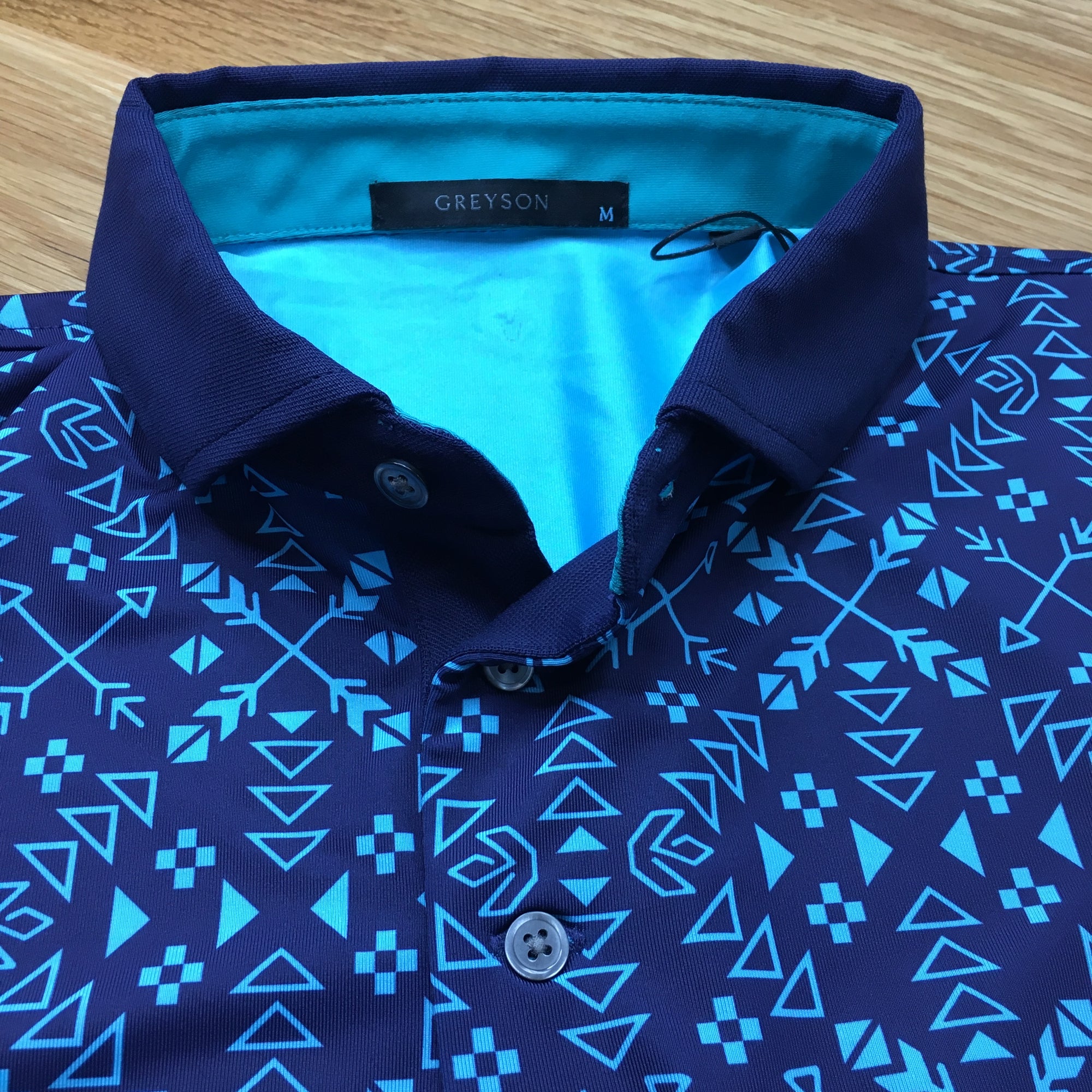 Men's Designer Golf Polo Shirts, Collared Shirts - Q. Contrary