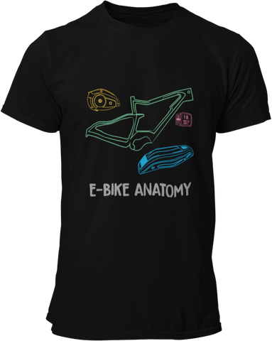 E-Bike Anatomy - Herren Shirt - Strombiker