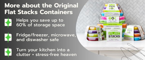 Flat Stacks Containers Product Description Infographic