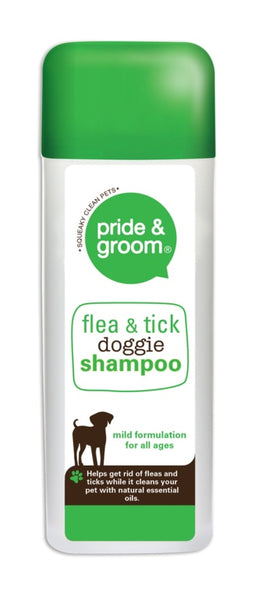 Pride & Groom Flea & Tick Doggie Shampoo 300ml 0