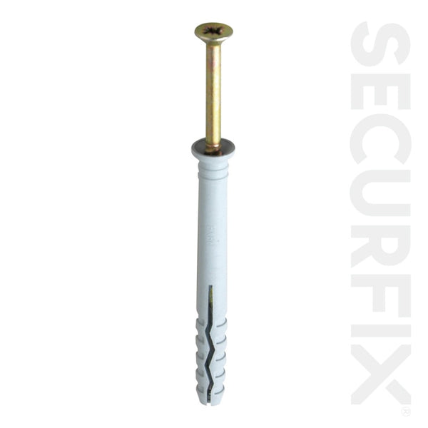 Securfix Trade Pack Hammer Fixing M6X80mm 20 Pack 0