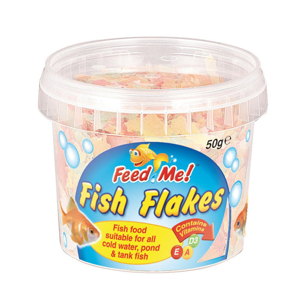 Feed Me Fish Flakes 50gm 0