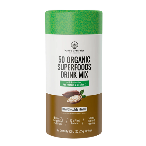 Nature's Nutrition 50 organic superfoods