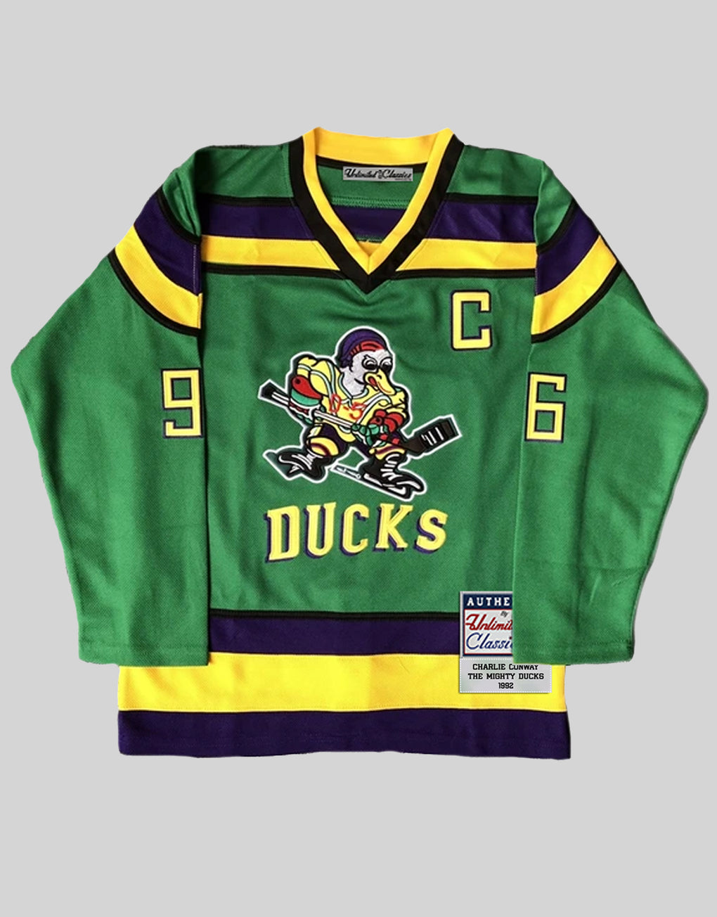 ducks hockey jersey