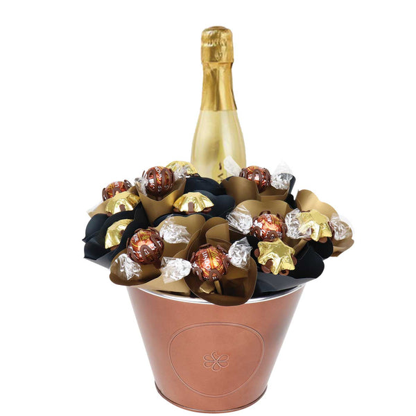 Single Prosecco Chocolate Bouquet | Chocolate Bouquets ...