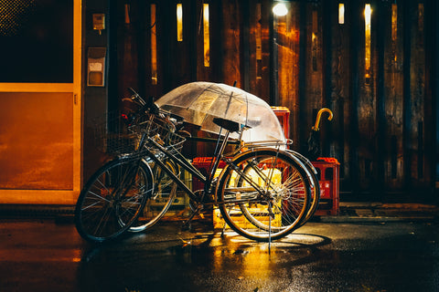 Protect your bike in rain