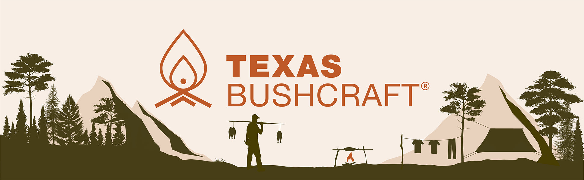 Texas Bushcraft Tarred Bank Line