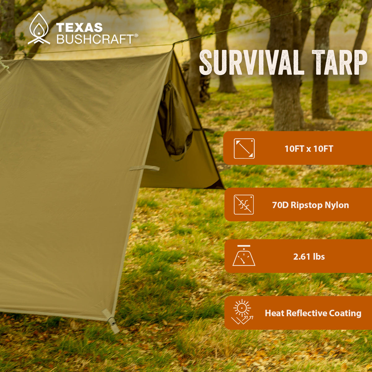 Survival Tarp (10' X 10')