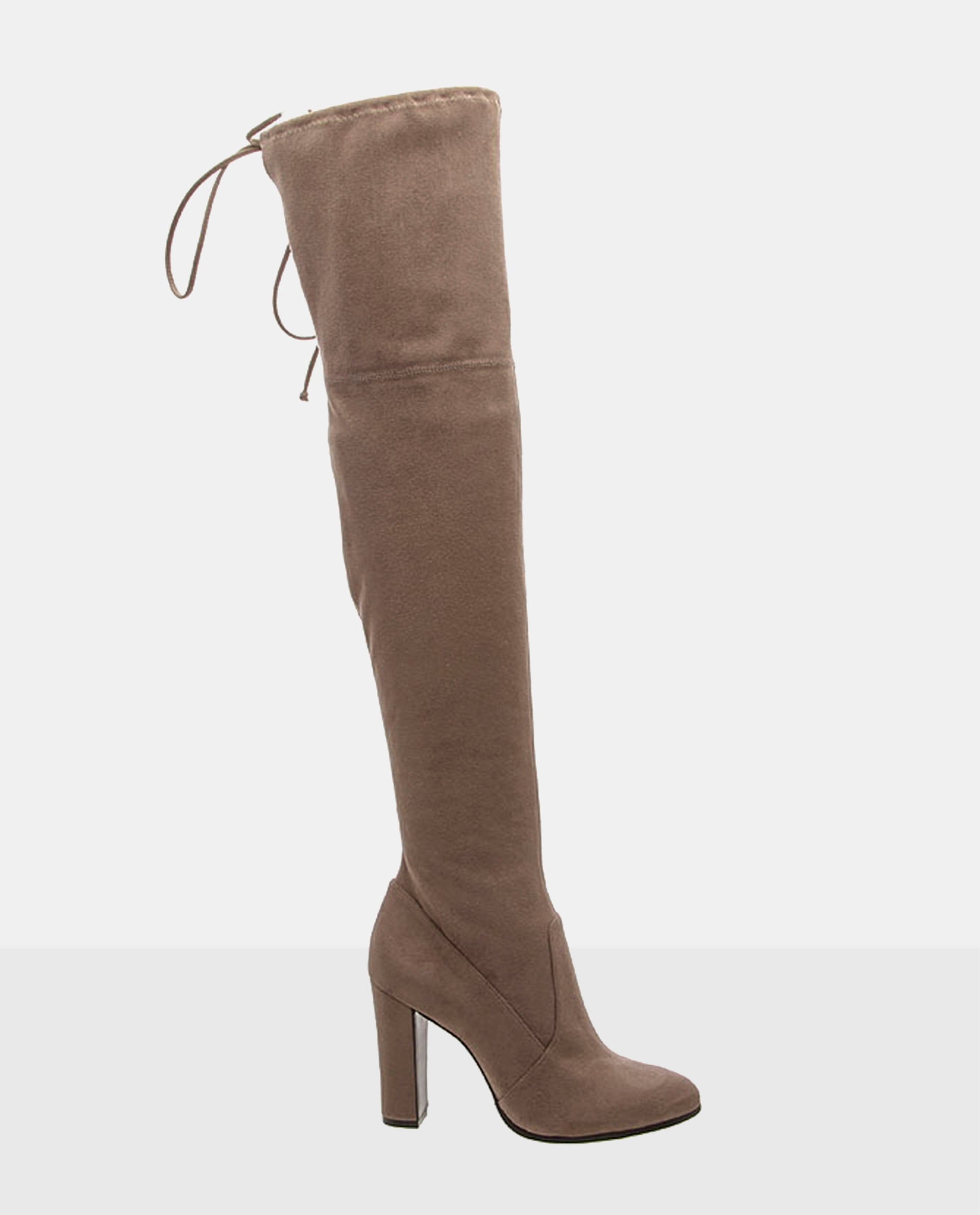 suede knee boots