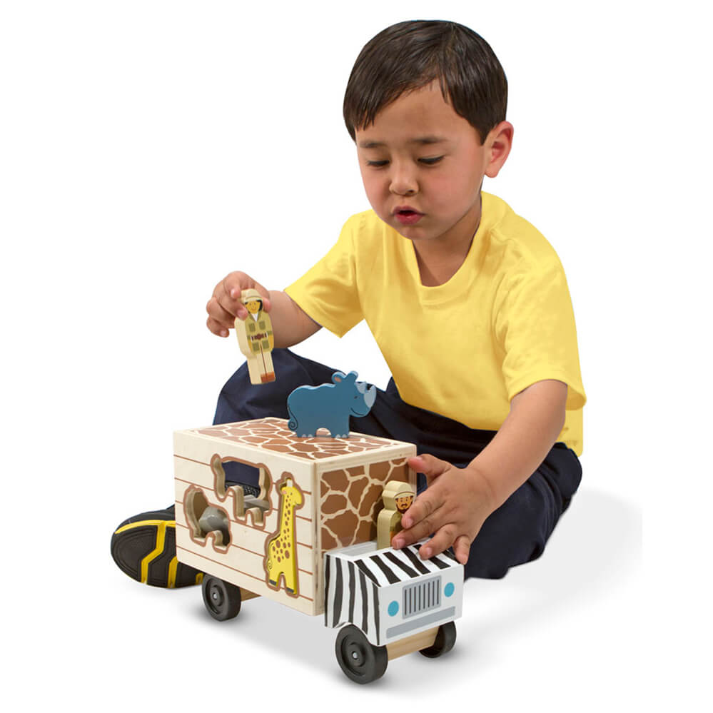 Melissa and Doug Animal Rescue Shape Sorting Truck – Melissa and Doug New Zealand