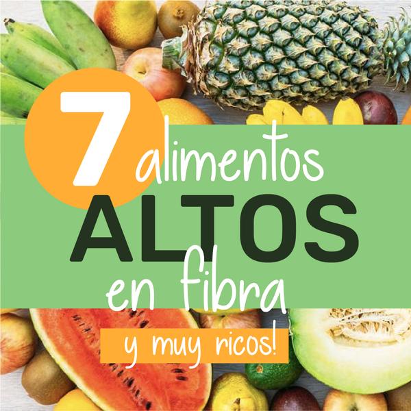 7 Alimentos Altos En Fibra Cascarafoods 0542