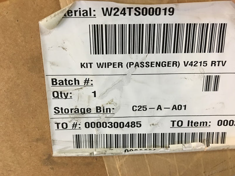 Kubota RTV900 / RTV1140 Wiper Kit W24TS-00019 - Passenger Side Curtis ...